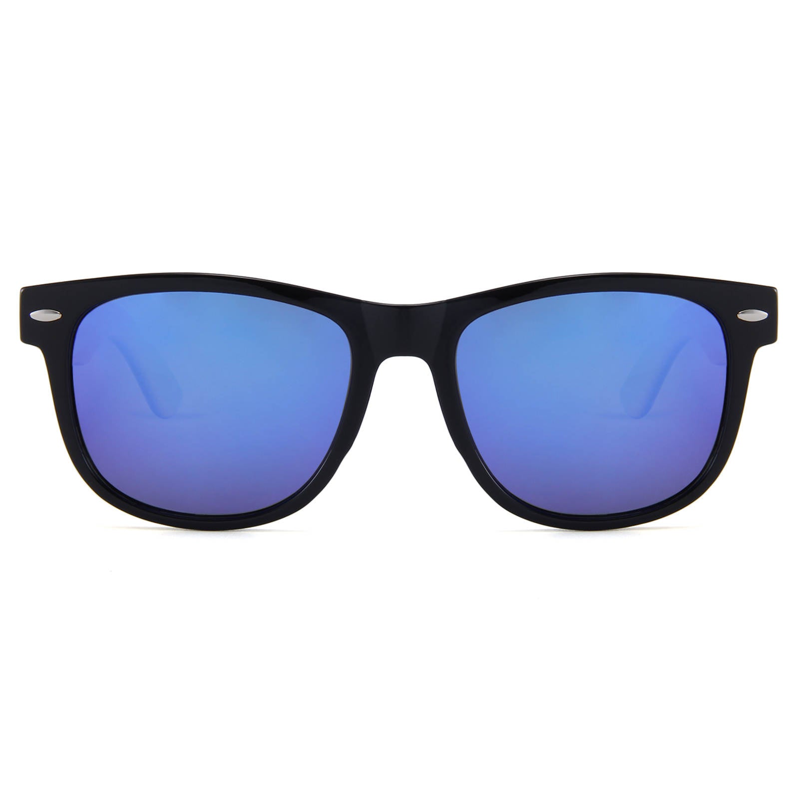 a pair of sunglasses on a white background