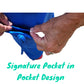 Royal Blue Modal/Bamboo YOGAZ-Signature Pocket in Pocket Design - YOGAZ