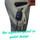 Our Most Popular YOGAZ, Black-Eco-Friendly Modal/Bamboo-Signature Pocket in Pocket Design - YOGAZ