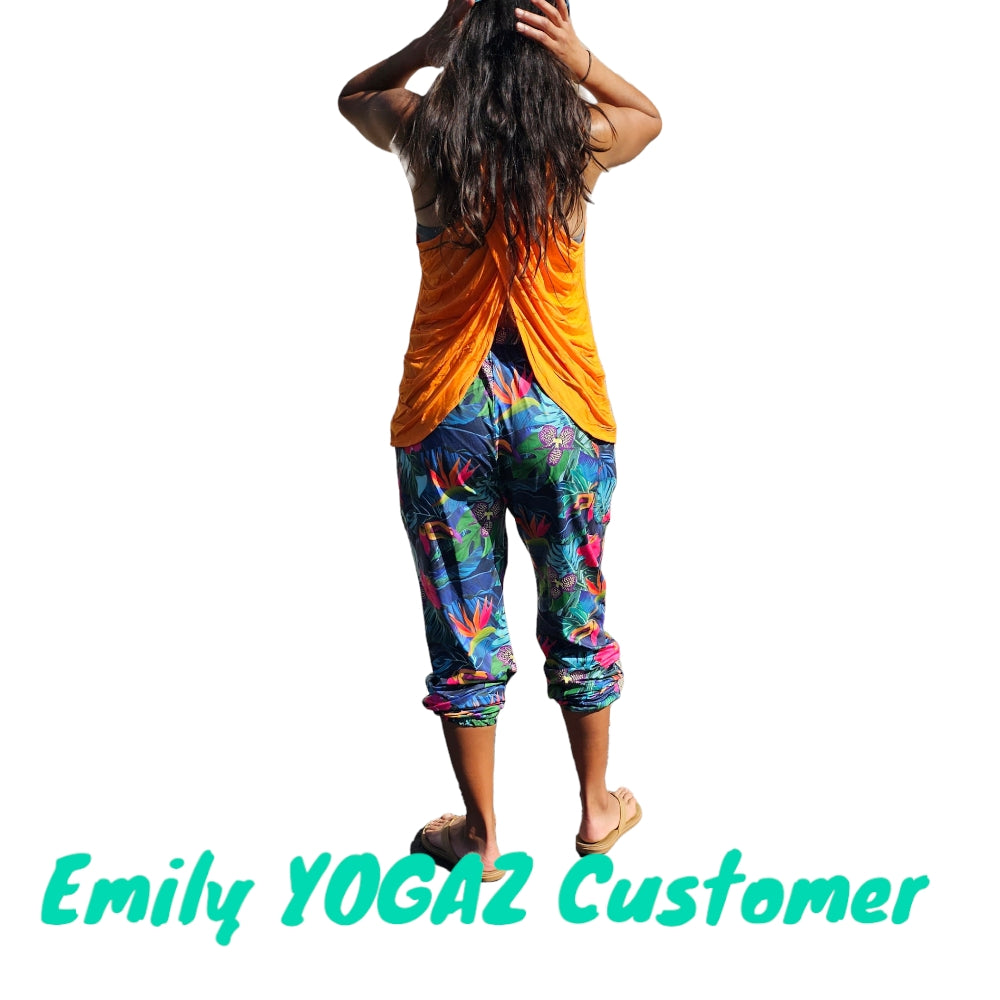 Toucan Tango Print YOGAZ-Signature Pocket in Pocket Design - YOGAZ