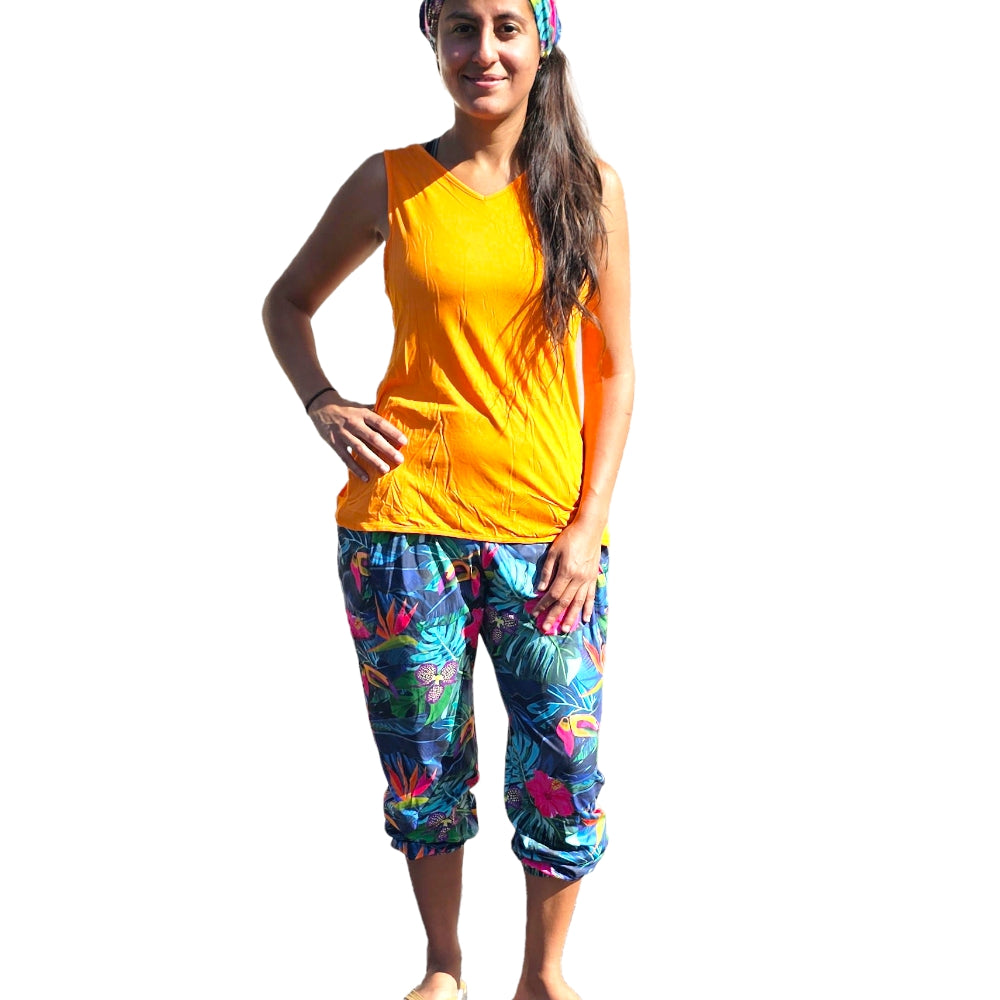 Toucan Tango Print YOGAZ-Signature Pocket in Pocket Design - YOGAZ