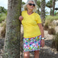 Flamingo Skort - Vibrant Design, Unparalleled Comfort - YOGAZ