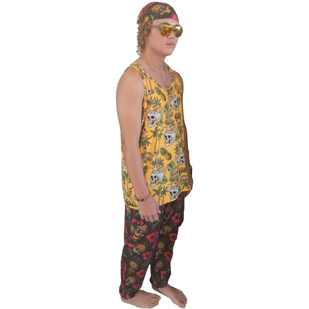 Pineapple Skull Headband -Matches Pineapple Skull YOGAZ - YOGAZ