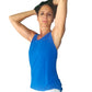 YOGAZ Eco-Friendly Bamboo BOW Tank Top in Royal Blue - YOGAZ