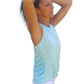 YOGAZ Eco-Friendly Bamboo Bow Cool Mint Green Dressy Tank Top - YOGAZ