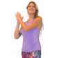 YOGAZ Eco-Friendly Lavender Bamboo BOW Tank Top - YOGAZ