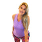 YOGAZ Eco-Friendly Lavender Bamboo BOW Tank Top - YOGAZ