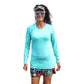 Bamboo UV Protectant Aqua Long Sleeve Shirt - Soft, Breathable, and UV-Resistant - YOGAZ