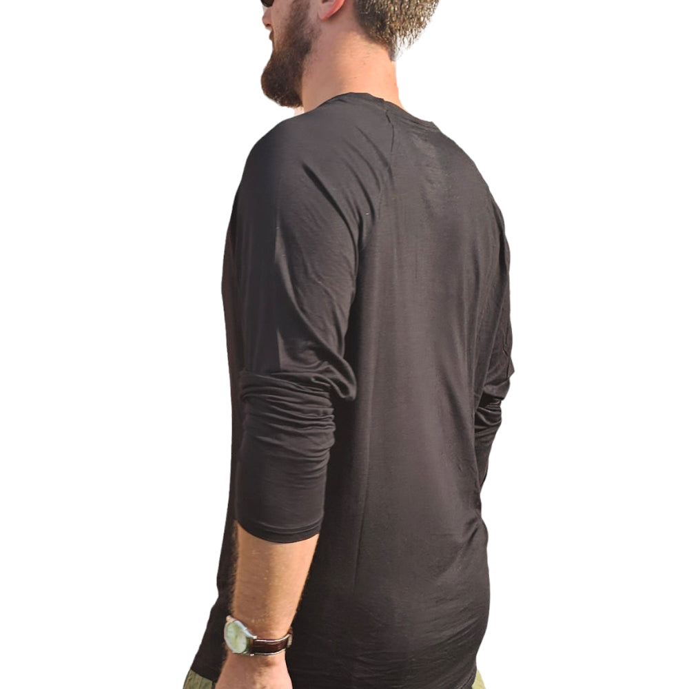 Bamboo UV Protectant Long Sleeve Shirt - Moisture-Wicking, Antibacterial, & UV Shield - YOGAZ