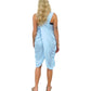 Yogaz New Eco Friendly Bamboo Light Blue Swimsuit Cover-Sun Dress is called "Wave". It's super cute, elegant and so comfortable. - YOGAZ