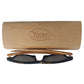 Handmade Bamboo Sunglasses - Durable Metal Hinge, Polarized Green Lenses - YOGAZ