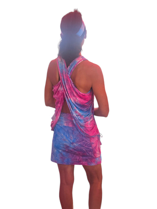 Tie Dye Bow Top Color 2