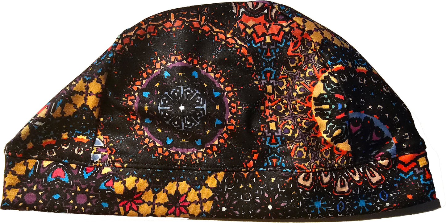 Stylish Mandala Cap with UV Protection & Adjustable Strap - YOGAZ